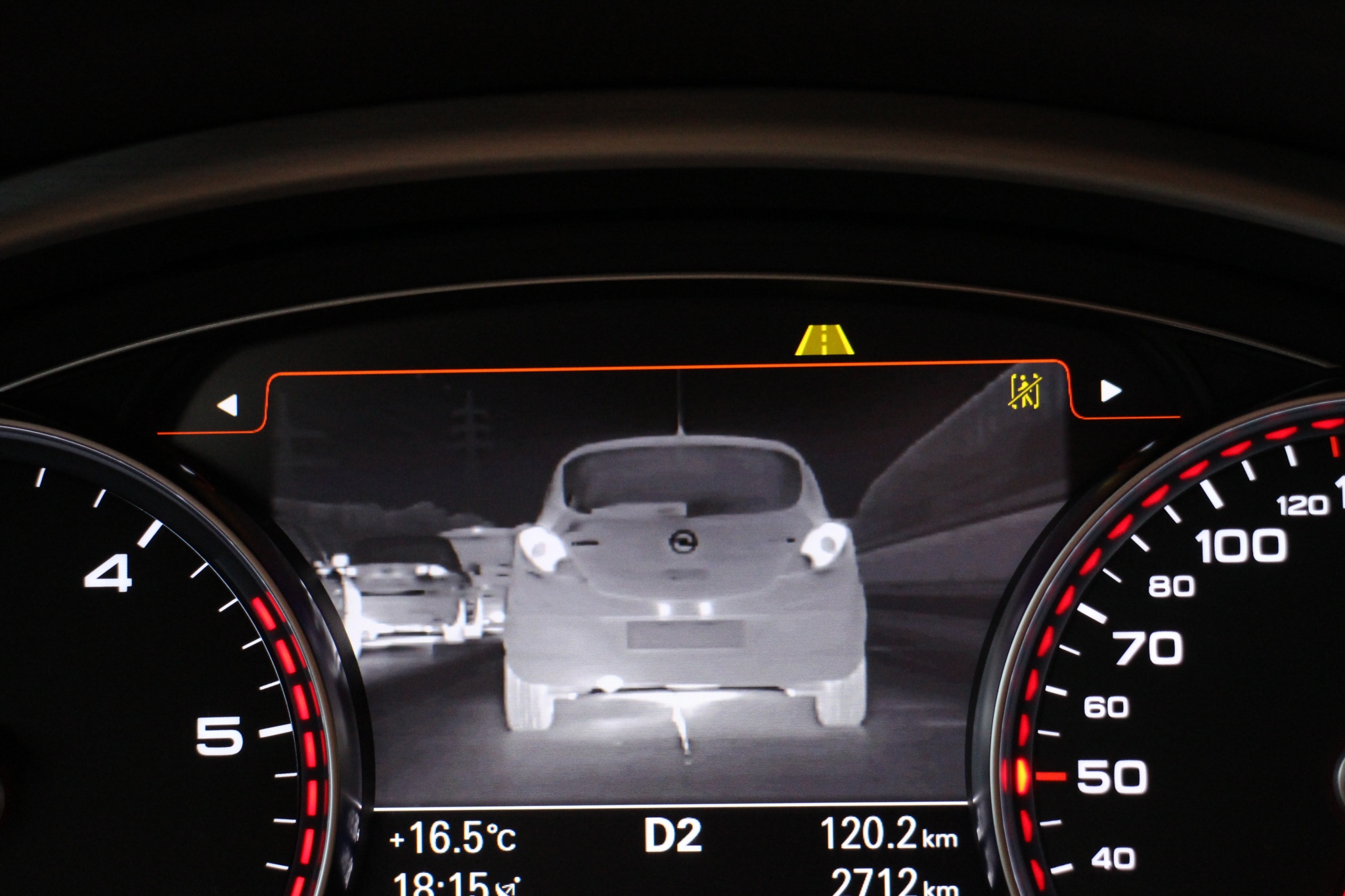 infrared camera on car